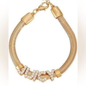 Fun juicy couture gold bracelet